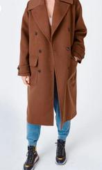 Prachtige wollen Munthe Runner coat bruin NW600,-, Kleding | Dames, Bruin, Verzenden, Maat 42/44 (L), Nieuw