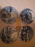 Delfts blauw 4 jaargetijden/ seizoenen, Antiek en Kunst, Ophalen