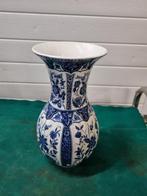 vaas groot delfts blauw gebloemd, Huis en Inrichting, Woonaccessoires | Vazen, Ophalen of Verzenden