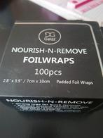 Gelzz Folies voor Lak Verwijderen - 100 stuks, Ophalen, Nieuw, Handen en Nagels