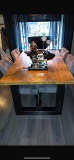 Hoekbank en eettafel, Huis en Inrichting, Complete eetkamers, Ophalen, Gebruikt