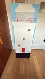 Kleine kledingkast met vuurtorenmotief, Ophalen, 50 tot 70 cm, 105 cm of meer, Zo goed als nieuw