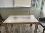 Eettafel, Huis en Inrichting, Tafels | Eettafels, Ophalen, Gebruikt, 100 tot 150 cm, 50 tot 100 cm