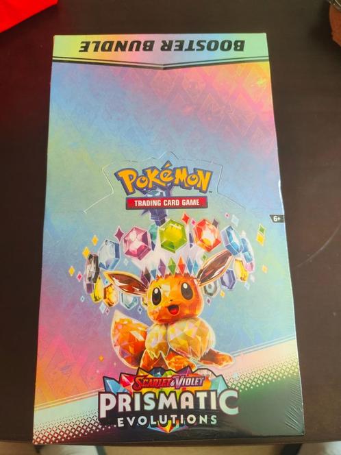 Prismatic evolutions booster bundle display, Hobby en Vrije tijd, Verzamelkaartspellen | Pokémon, Nieuw, Booster, Ophalen of Verzenden