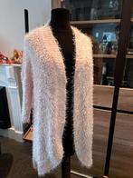 Zalm kleur fluffy vest miss etam maat 44/46, Kleding | Dames, Trui of Vest, Ophalen of Verzenden, Zo goed als nieuw, Roze