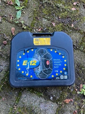 Sneeuwkettingen E12 - Klaar voor de winter! beschikbaar voor biedingen