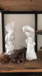 2 witte papegaaien, Ophalen of Verzenden