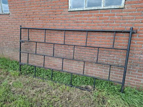 Tuin/landhekken 1x gegalvaniseerd & 5x onbehandeld, Tuin en Terras, Tuinhekken en Hekwerk, Gebruikt, IJzer, Ophalen