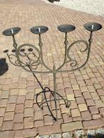 Kaarsenkandelaar voor 4 kaarsen, Antiek en Kunst, Ophalen of Verzenden, Overige materialen