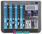 Mengpaneel, 12-Kanalen Mixer Professionele Analoog PDM-S1204, Info@marbeco.nl, Power Dynamics, Nieuw, Overige instrumenten