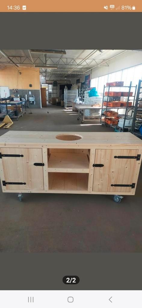 Buitenkeuken, Tuin en Terras, Buitenkeukens, Nieuw, Houtskool, Ophalen of Verzenden