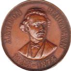 ANTOON BERGMANN 1835 - 1874, Postzegels en Munten, Penningen en Medailles, Ophalen of Verzenden, Overige materialen