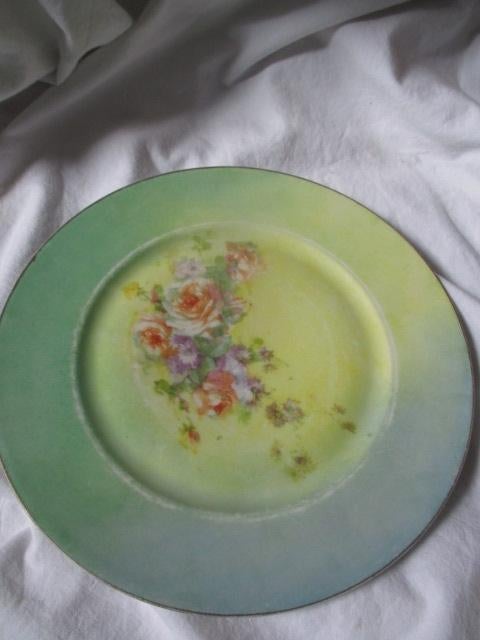 france brocante kleurrijk bord, Ophalen of Verzenden