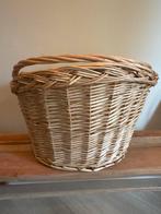 Vintage Rieten Fietsmand, Fietsen en Brommers, Ophalen, Gebruikt, Fietsmand