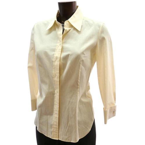 Strenesse: gestreept bloesje 3/4 mouw maat S, Kleding | Dames, Blouses en Tunieken, Gedragen, Maat 36 (S), Geel, Verzenden