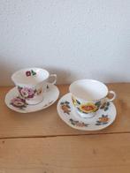 Queen Anne kop en schotel, Ophalen, Zo goed als nieuw, Porselein, Kop en/of schotel