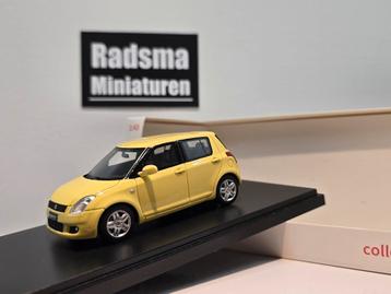 Suzuki Swift - 5drs Geel - 5e generatie - 1:43 Sunyork Model beschikbaar voor biedingen