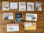 100+ National Geographic supplementen / landkaarten, Overige atlassen, Ophalen of Verzenden, Zo goed als nieuw, 1800 tot 2000