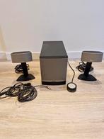 Bose Companion 50 Speakerset Champagne kleur, Ophalen of Verzenden, Zo goed als nieuw, Bose, 120 watt of meer
