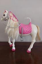Barby paard met geluid en licht, Ophalen of Verzenden, Gebruikt, Barbie