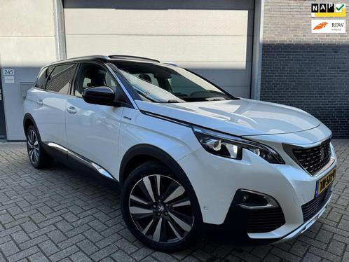 Peugeot 5008 1.2 PureTech Blue Lease GT-Line [Pano|Leer|Came, Auto's, Peugeot, Bedrijf, Te koop, 360° camera, ABS, Airbags, Airconditioning