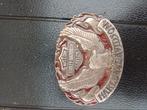 Orginele vintage harley davidson buckle riemgesp gemerkt, Kleding | Heren, Ophalen of Verzenden, Zo goed als nieuw, Zwart