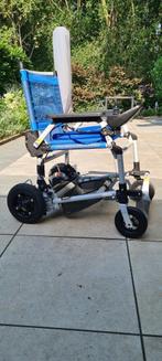rolstoel splitrider (half jaar oud, extra accu), Ophalen, Inklapbaar, Zo goed als nieuw, Elektrische rolstoel