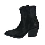 HIP maat 38 leren cowboylaars/rits zwart - gratis verzenden, Verzenden, Zwart, HIP SHOE STYLE, Lage of Enkellaarzen
