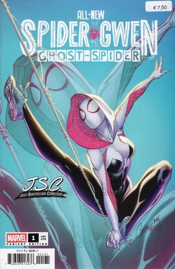All New Spider-Gwen The Ghost-Spider # 1C	 J. Scott Campbell beschikbaar voor biedingen