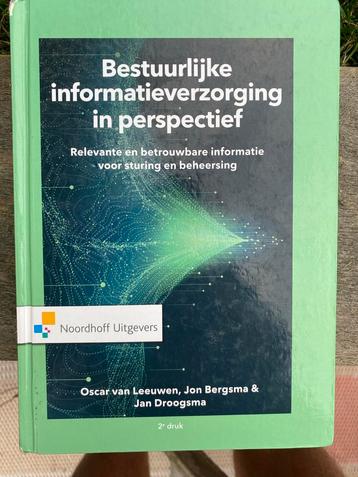 Bestuurlijke informatieverzorging in perspectief, 2e druk beschikbaar voor biedingen