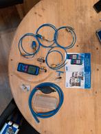 Euro Index Blauwe lijn drukverschilmeter en afpersset, Ophalen of Verzenden