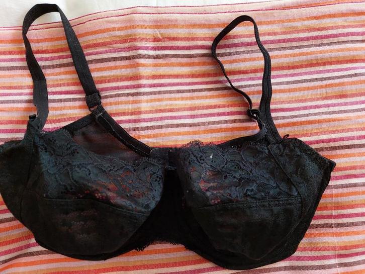 Mooie zgan Superbra Panache Envy BH met beugel 75F zwart, Kleding | Dames, Ondergoed en Lingerie, BH, Zwart, Verzenden