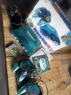 Nintendo 64 compleet met Box incl. Mario en 2 controllers, Ophalen of Verzenden, Gebruikt, Met 2 controllers