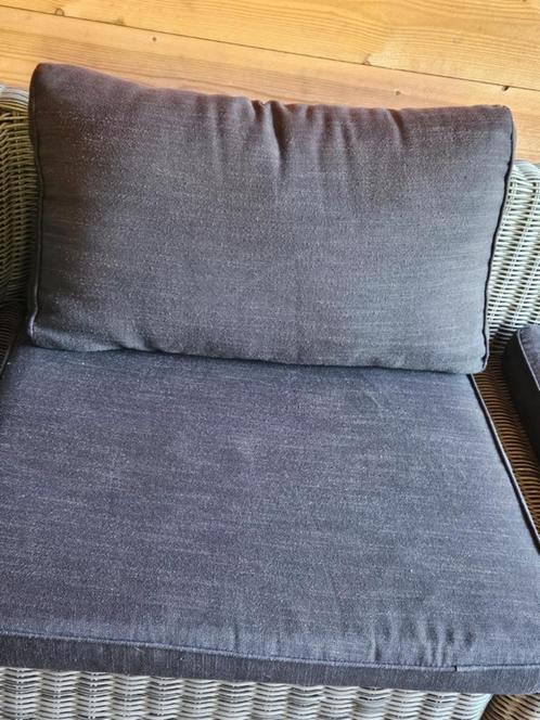 Madison luxe louncheset  grijze kussens, Tuin en Terras, Tuinsets en Loungesets, Zo goed als nieuw, Loungeset, Overige materialen
