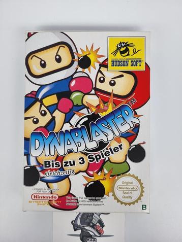 Dynablaster (Bomberman) Nintendo NES CIB FRG