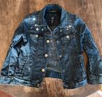 GAP denim spijkerjasje  Met sterren & kat | Maat 122/128, Ophalen of Verzenden, Zo goed als nieuw, Meisje, Jas
