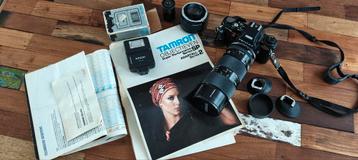 Pentax ProgramA camera met Tamron SP 70-150 lens beschikbaar voor biedingen