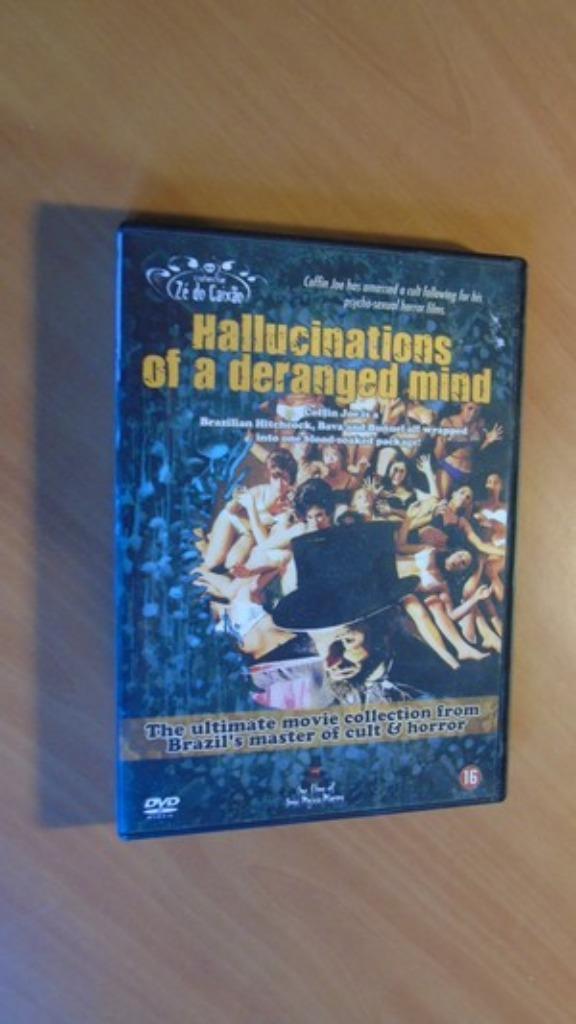 DVD Hallucinations of a deranged mind, Cd's en Dvd's, Dvd's | Filmhuis, Zo goed als nieuw, Overige gebieden, Alle leeftijden, Ophalen of Verzenden