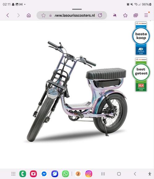 Don souris capo. Limited edition. Fatbike prachtige kleur, Fietsen en Brommers, Elektrische fietsen, Zo goed als nieuw, Overige merken