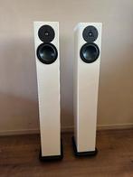 Totem Arro speakers – wit - met nieuwe woofers, Gebruikt, 60 tot 120 watt, Front, Rear of Stereo speakers, Ophalen