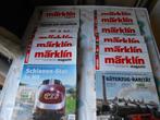 Märklin Magazin 2016 ( niet compleet ) en 2017 ( compleet ), Gelijkstroom of Wisselstroom, Zo goed als nieuw, Märklin, Boek, Tijdschrift of Catalogus