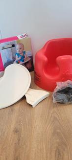 Bumbo baby seat rood + play tray, Overige typen, Zo goed als nieuw, Ophalen