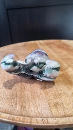 Carving krab fluoriet, Verzamelen, Mineralen en Fossielen, Ophalen of Verzenden