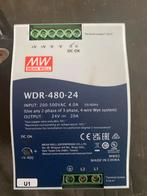 Mean Well WDR-480-24 Voeding, Ophalen of Verzenden