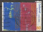 Nederland 1995 1657 Cabaret 80c, Gest, Postzegels en Munten, Postzegels | Nederland, Ophalen of Verzenden, Na 1940, Gestempeld