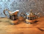 Verzilverd roomstel Furstenberg Bavaria, Antiek en Kunst, Antiek | Servies los, Ophalen of Verzenden