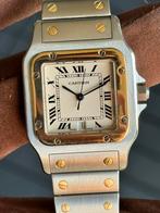 Cartier Santos Galbée 29x41mm (187901) Quartz Worn!, Sieraden, Tassen en Uiterlijk, Horloges | Heren, Overige merken, Gebruikt