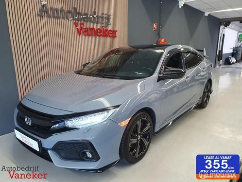 Honda Civic 1.5 i-VTEC Sport Plus|220PK|PANO|Carplay|Pearl g, Auto's, Honda, Bedrijf, Te koop, Civic, ABS, Achteruitrijcamera