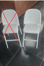 IKEA Urban Stoel - 1 stuk, Huis en Inrichting, Stoelen, Kunststof, Twee, Wit, Ophalen of Verzenden