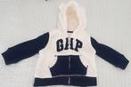 Gap baby teddy vest blauw creme jasje berenpak maat 74 jasje, Zo goed als nieuw, GAP, Jongetje, Truitje of Vestje